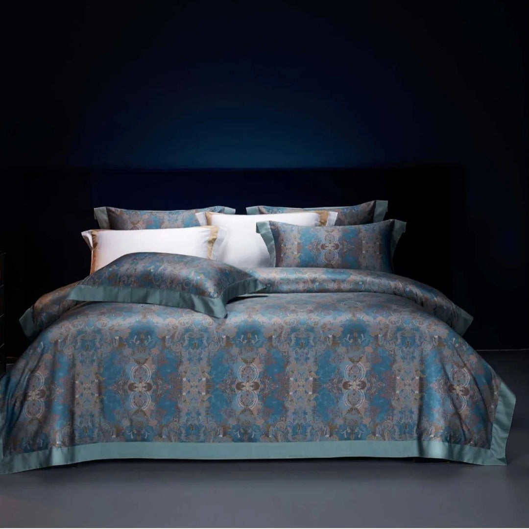 Dame Dynebetræksæt Paisley Jacquard Design 11