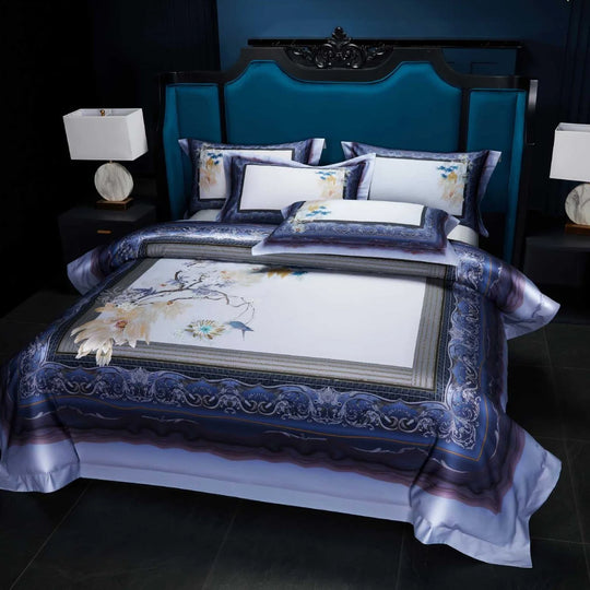Dame Dynebetræksæt Paisley Jacquard Design 14
