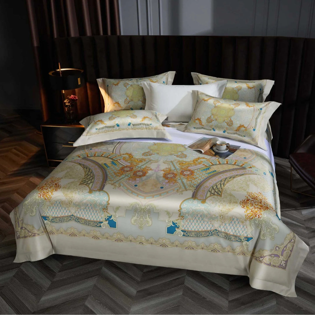 Dame Dynebetræksæt Paisley Jacquard Design 15