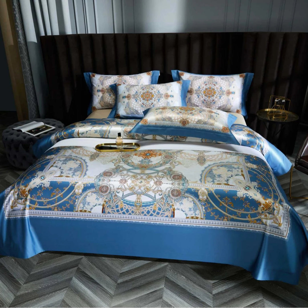 Dame Dynebetræksæt Paisley Jacquard Design 19