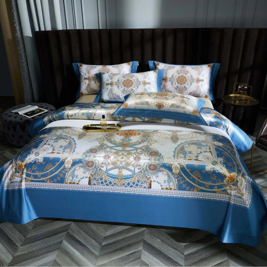 Dame Dynebetræksæt Paisley Jacquard Design 19