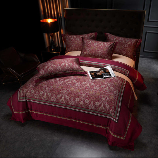 Dame Dynebetræksæt Paisley Jacquard Design 20