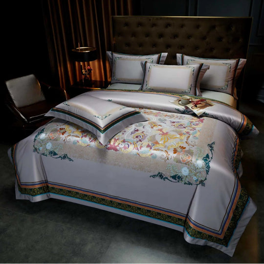 Dame Dynebetræksæt Paisley Jacquard Design 21