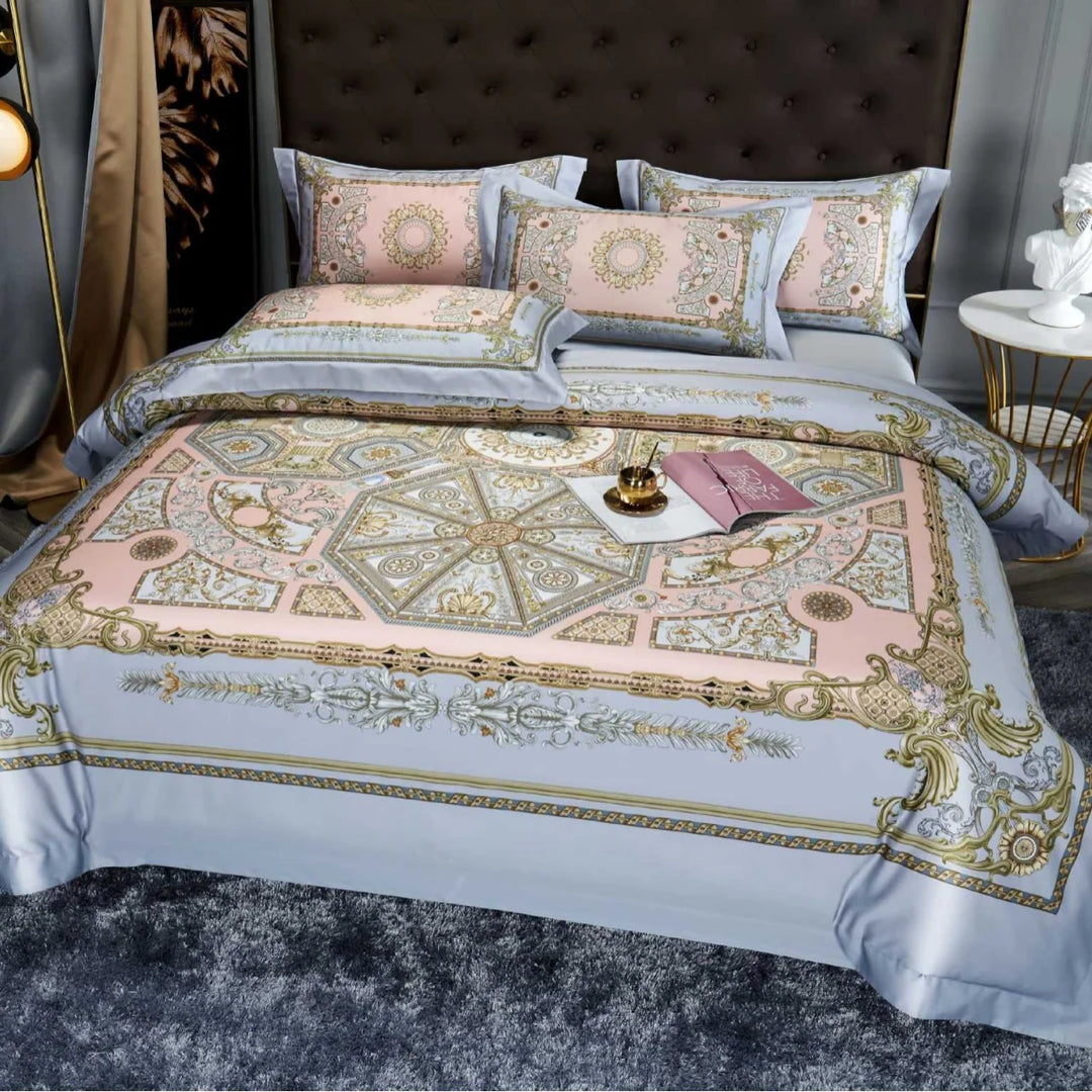 Dame Dynebetræksæt Paisley Jacquard Design 23