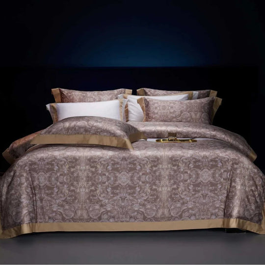 Dame Dynebetræksæt Paisley Jacquard Design 24