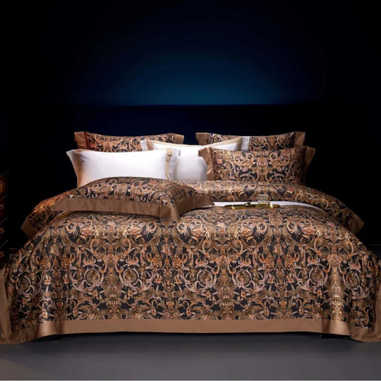 Dame Dynebetræksæt Paisley Jacquard Design 5