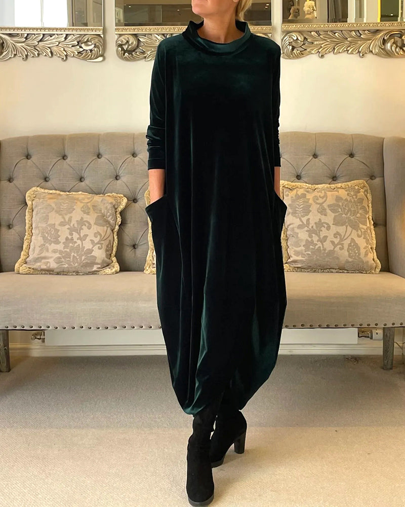 Dame Kjole Flydende Silhuet Feminint Design 3