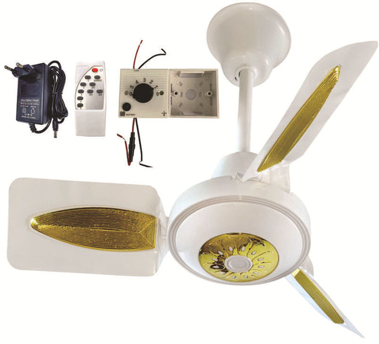 Dame Loftventilator med LED-belysning Moderne Design 0
