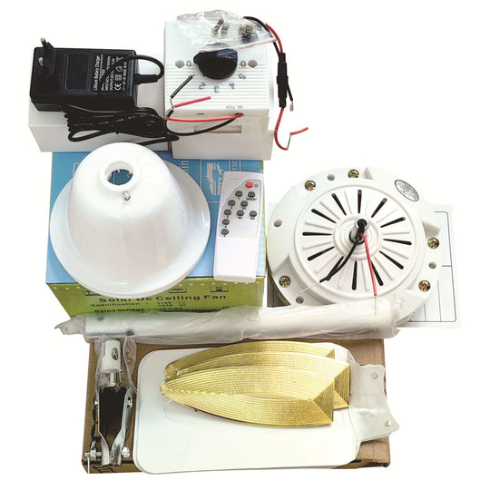 Dame Loftventilator med LED-belysning Moderne Design 4