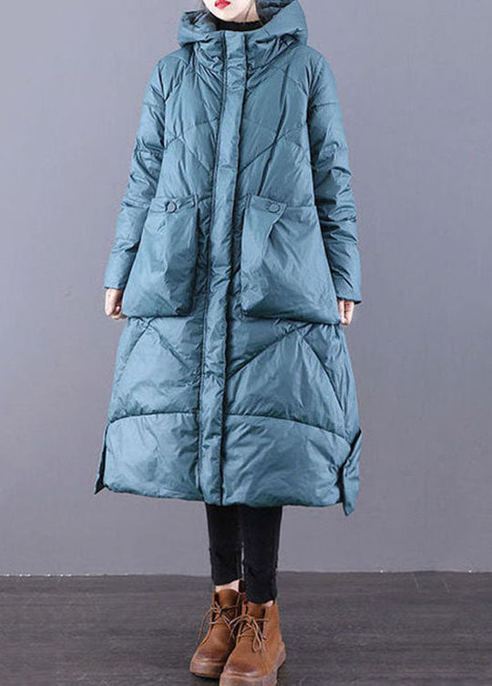 Dame Oversize Puffer Jakke med Lynlås 1