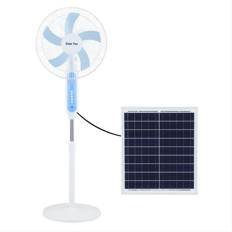 Dame Standventilator Solcelledrevet Med Fjernbetjening 0
