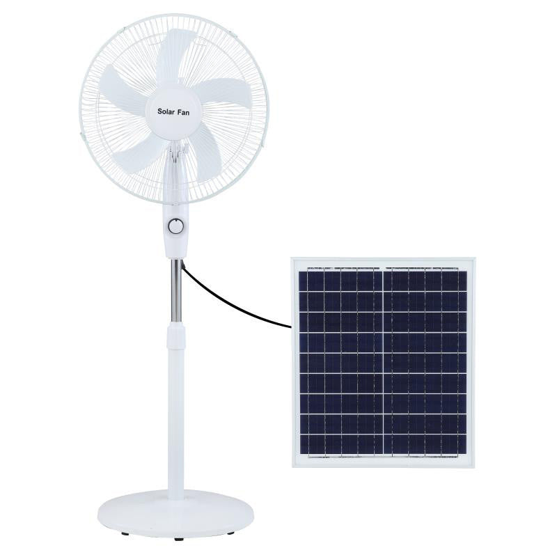 Dame Standventilator Solcelledrevet Med Fjernbetjening 1