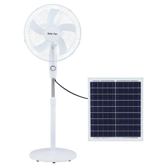 Dame Standventilator Solcelledrevet Med Fjernbetjening 1