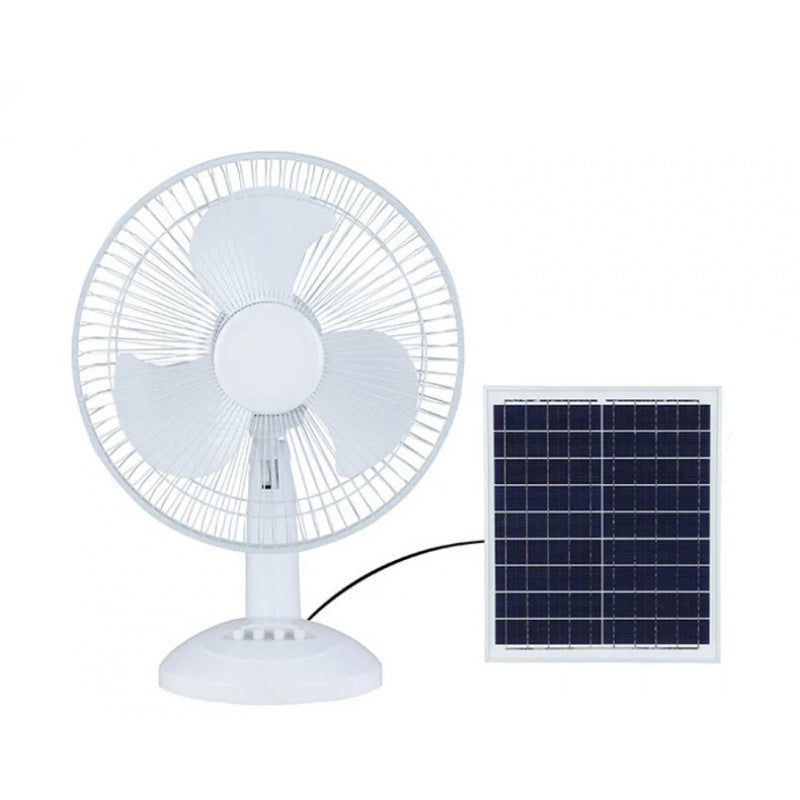 Dame Standventilator Solcelledrevet Med Fjernbetjening 3