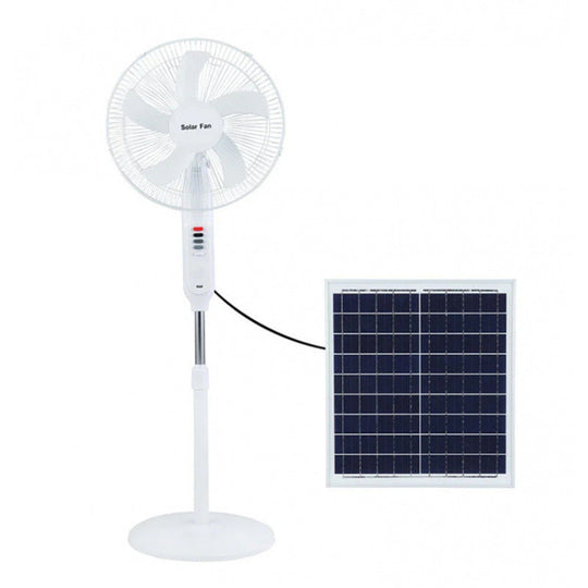 Dame Standventilator Solcelledrevet Med Fjernbetjening 4