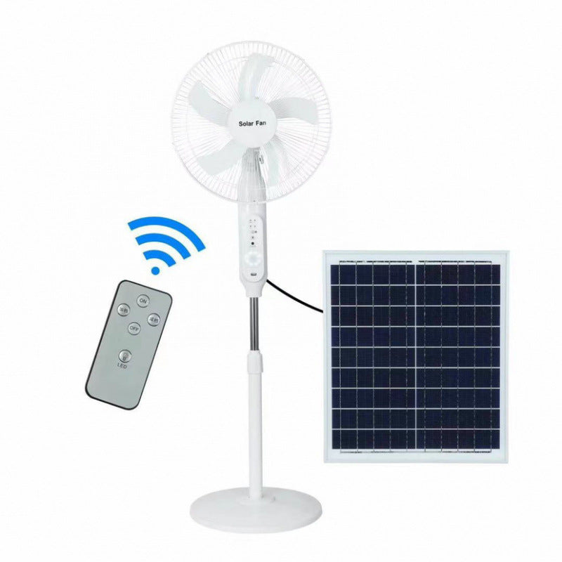 Dame Standventilator Solcelledrevet Med Fjernbetjening 5