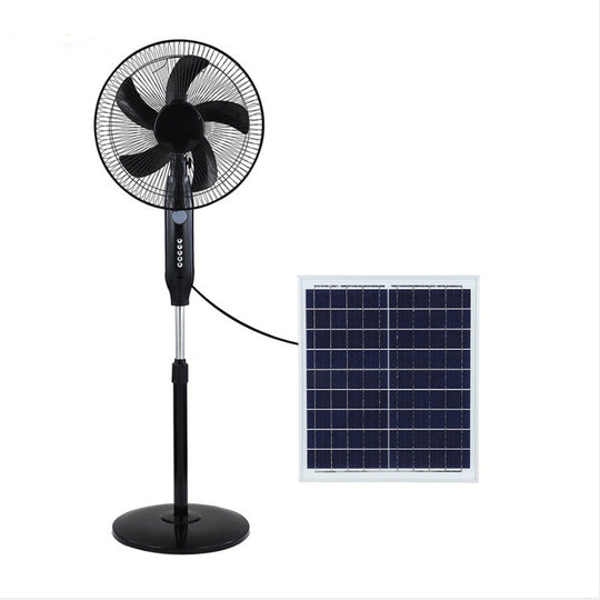 Dame Standventilator Solcelledrevet Med Fjernbetjening 8