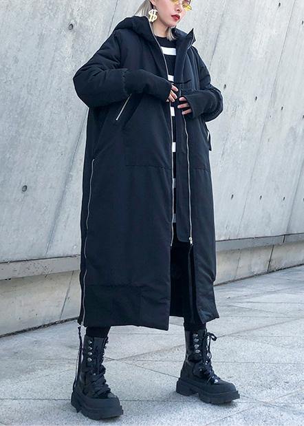 Dame Vinterparka Oversize med Hætte 1