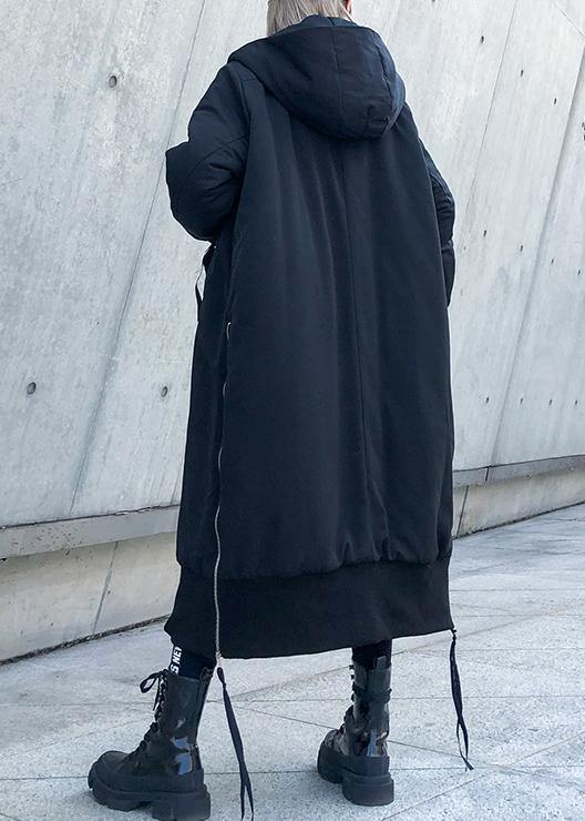 Dame Vinterparka Oversize med Hætte 3