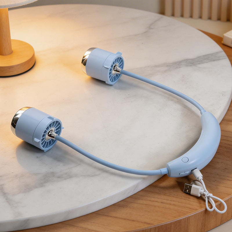 Damehalsventilator Bærbar Fleksibel Design Med Justerbare Blæserhoveder 2