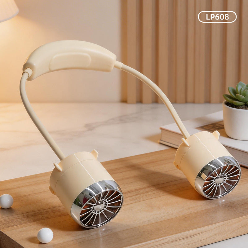 Damehalsventilator Bærbar Fleksibel Design Med Justerbare Blæserhoveder 5