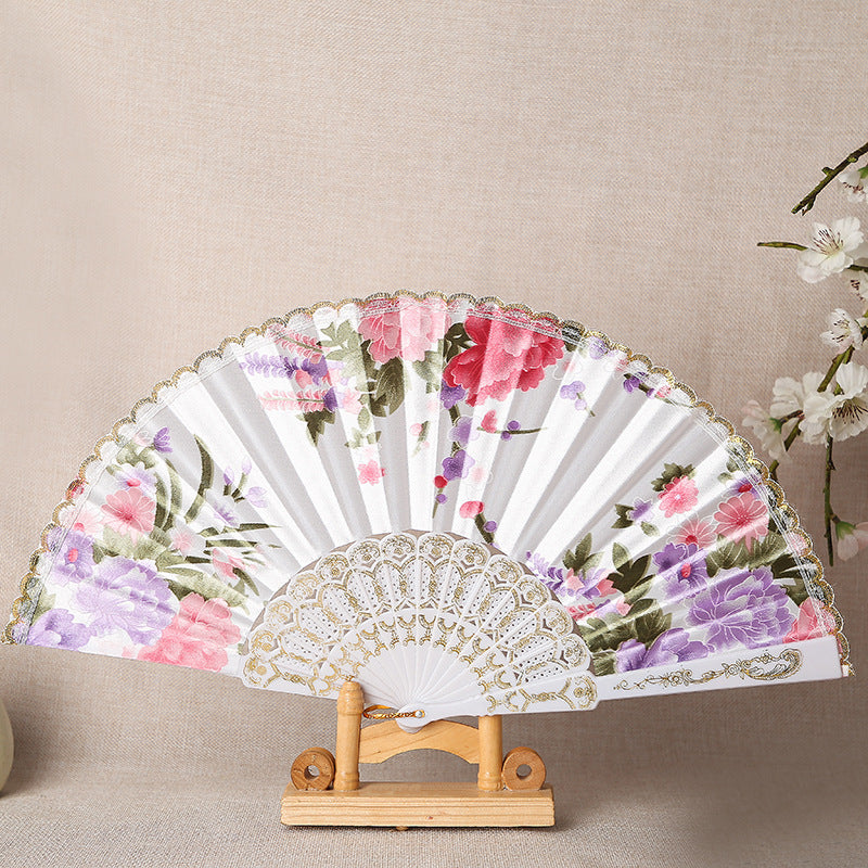 Dames Håndtaske med Blomsterdesign Stilfuld 2