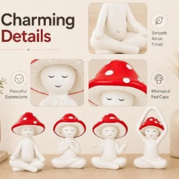Dekorationsfigur Sæt Zen Have Legende Stil 4