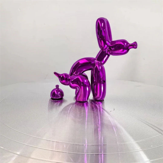 Dekorativ Ballonhund Kunst Accent Dekoration Legende Design 1