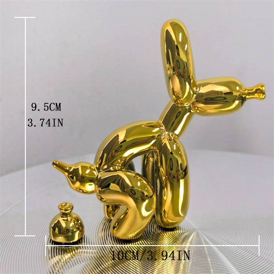 Dekorativ Ballonhund Kunst Accent Dekoration Legende Design 7