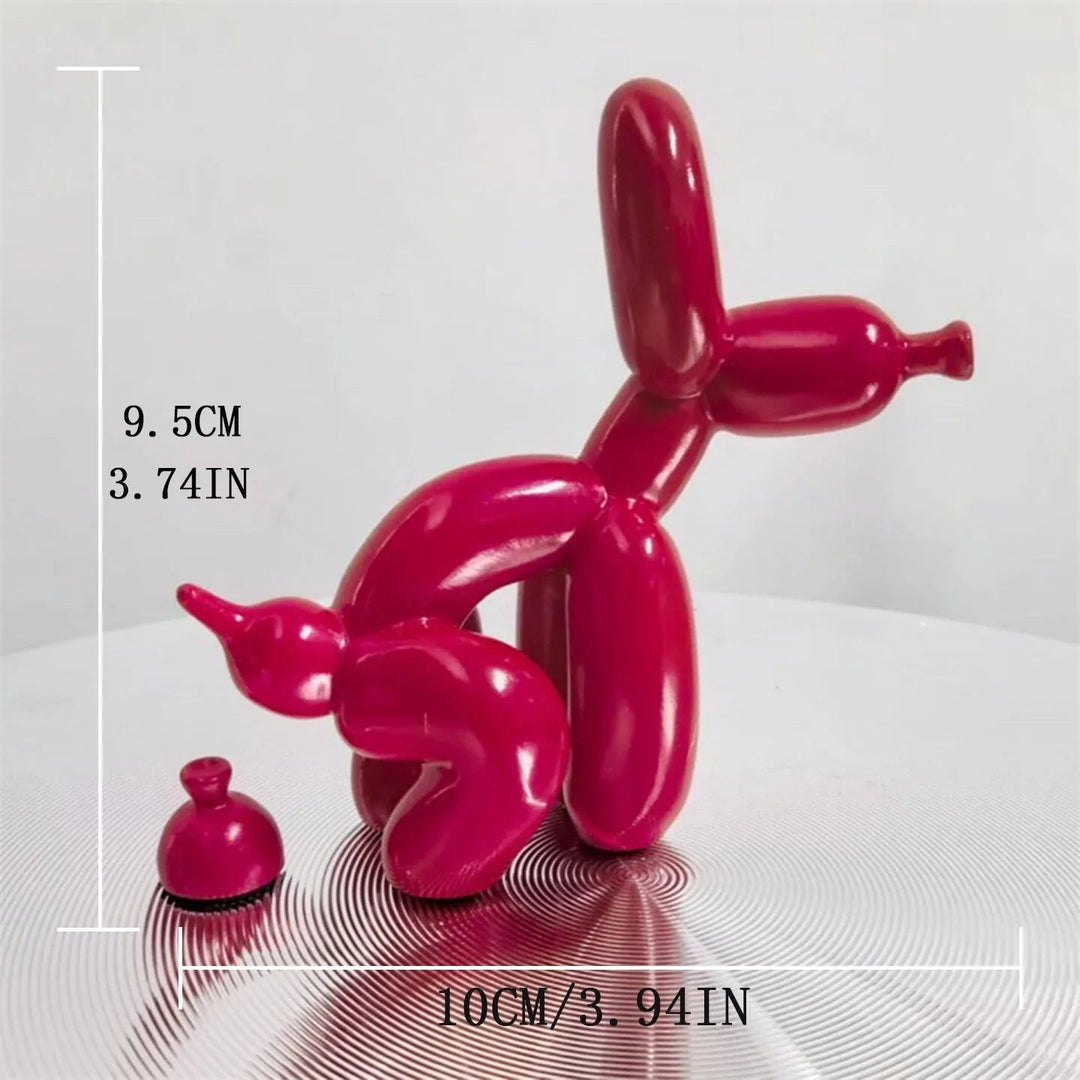 Dekorativ Ballonhund Kunst Accent Dekoration Legende Design 9