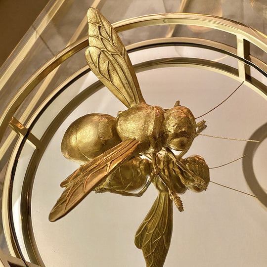 Dekorativ Bi Figur i Guld 4