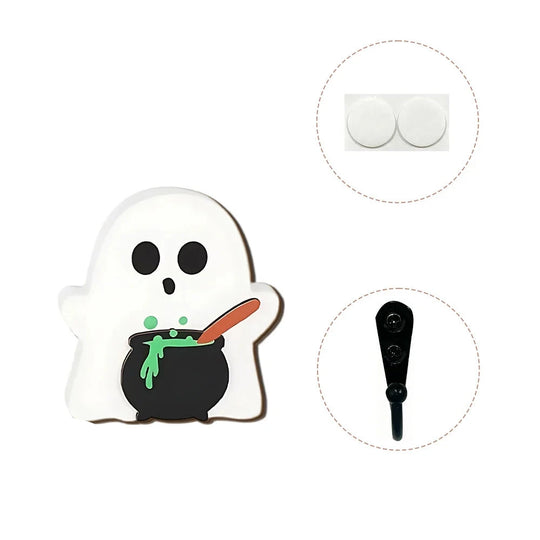 Dekorativ Halloween Figur Spøgelse Med Le 9