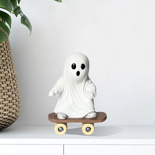 Dekorativ Skateboard Spøgelsesfigur Unik Indretning til Hjemmet 2
