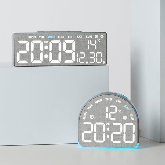 Digitalt Vækkeur Multifunktionelt Med Tydeligt Display 2