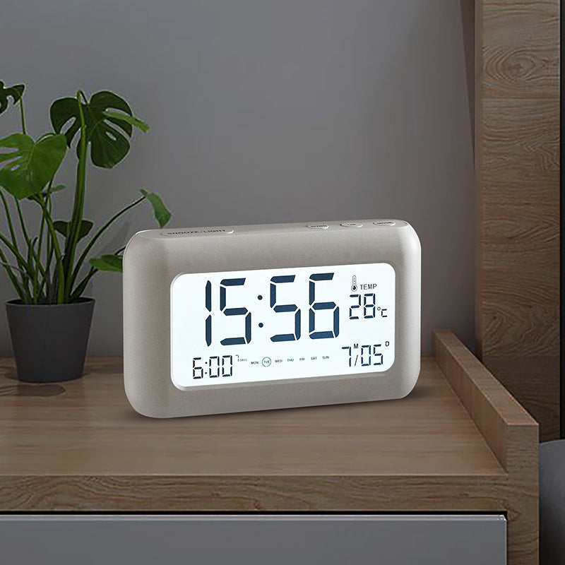 Digitalt Vækkeur med Snooze-Funktion og Temperaturvisning 1