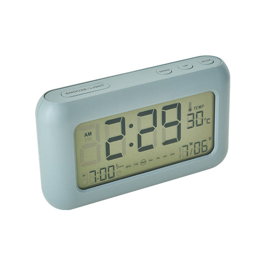 Digitalt Vækkeur med Snooze-Funktion og Temperaturvisning 8
