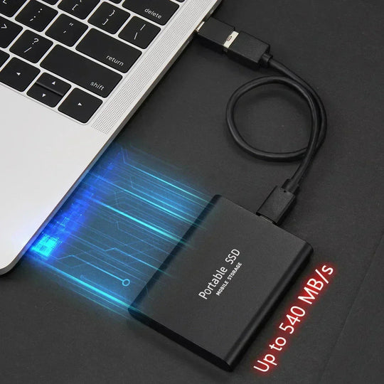 Ekstern SSD-harddisk Kompakt Højhastighedsmodel 1
