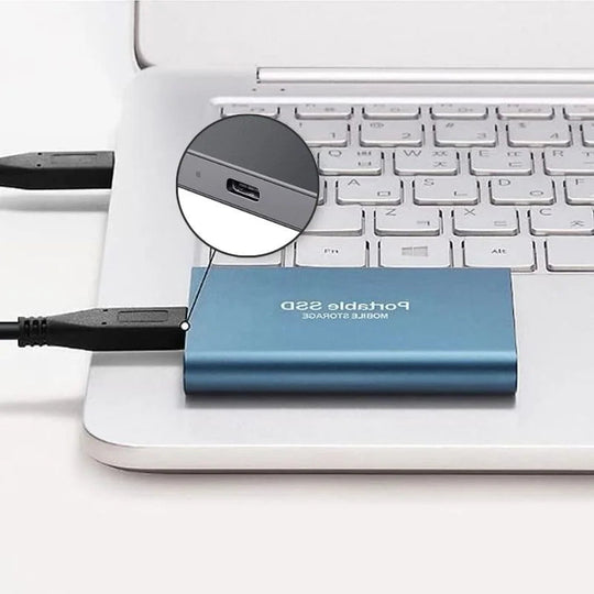 Ekstern SSD Harddisk Kompakt Design Med Høj Overførselshastighed 2