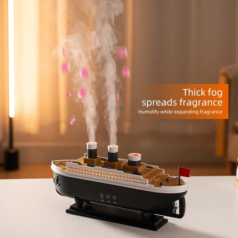 Elektrisk Aromaterapi Luftfugter med Havdesign 5