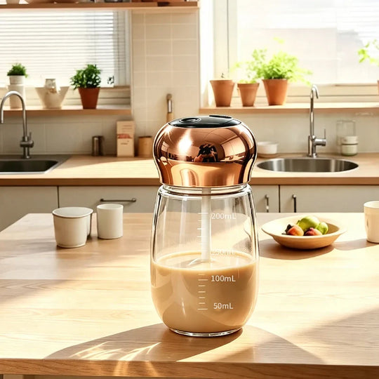 Elektrisk Røremaskine med Temperaturdisplay og Glasbeholder 1