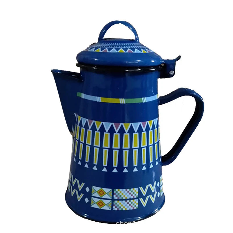 Emaljekande med hank Klassisk og Moderne Design 3