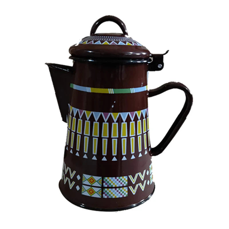 Emaljekande med hank Klassisk og Moderne Design 9