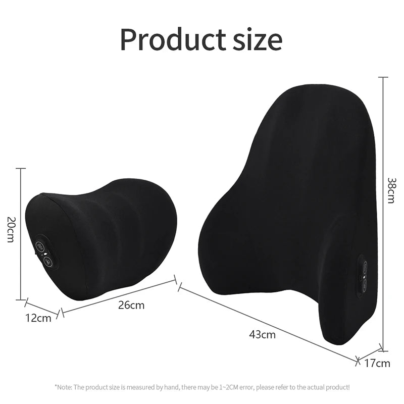 Ergonomisk Nakke- og Lændestøttepude til Bil og Kontor 6