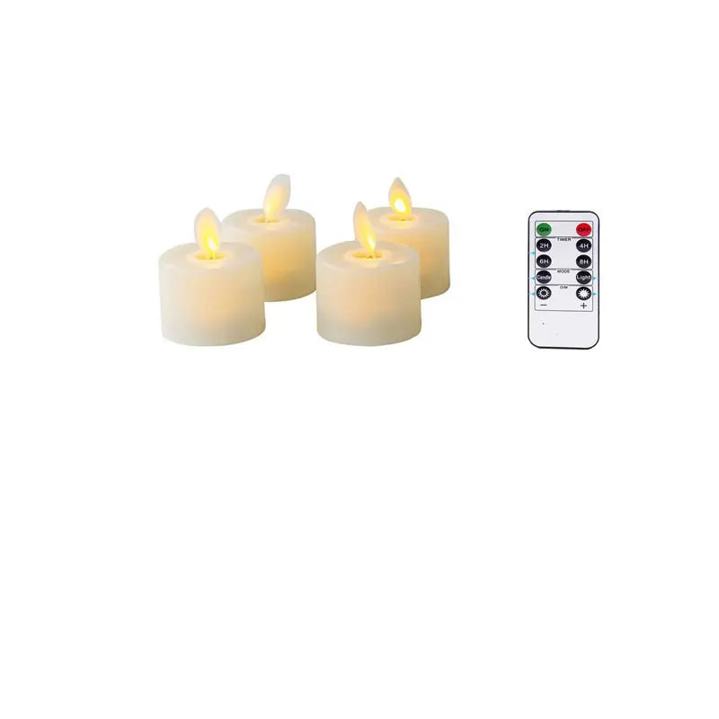Flameless LED Stearinlys med Bevægelse 0
