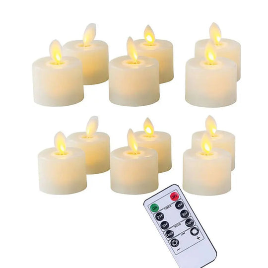 Flameless LED Stearinlys med Bevægelse 6