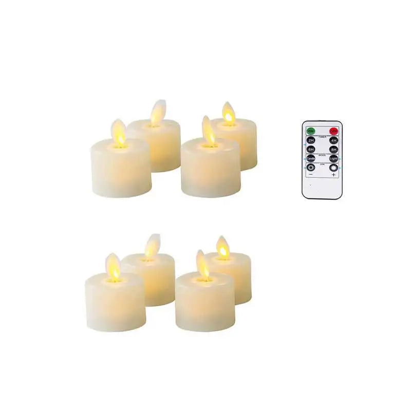 Flameless LED Stearinlys med Bevægelse 7