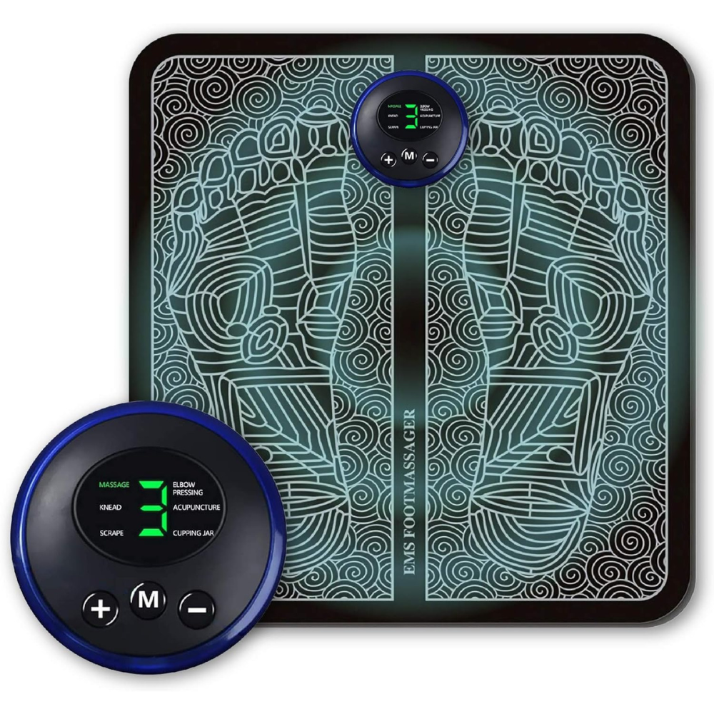 Fodmassage Pad med Elektrisk Muskelstimulering 0