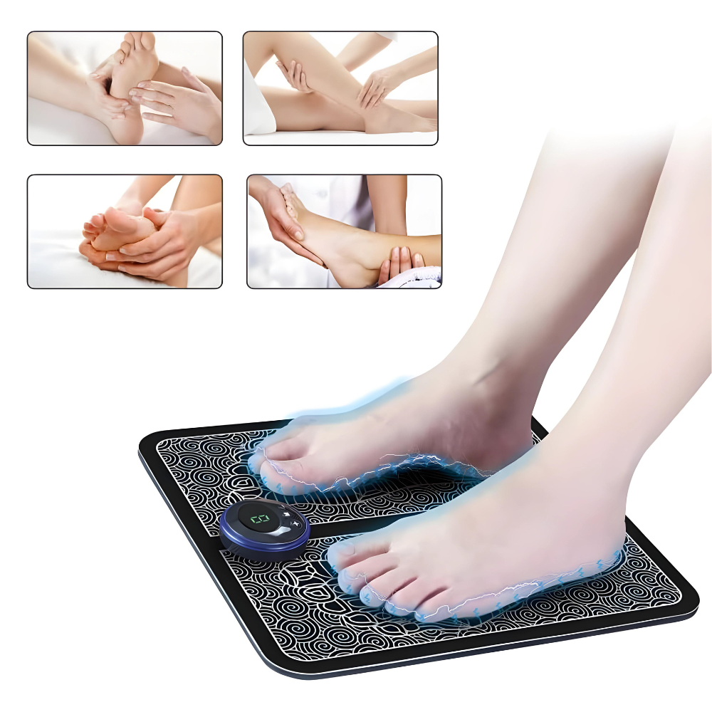Fodmassage Pad med Elektrisk Muskelstimulering 1
