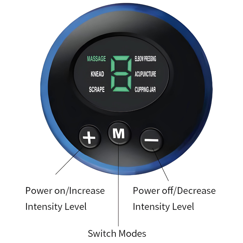 Fodmassage Pad med Elektrisk Muskelstimulering 3
