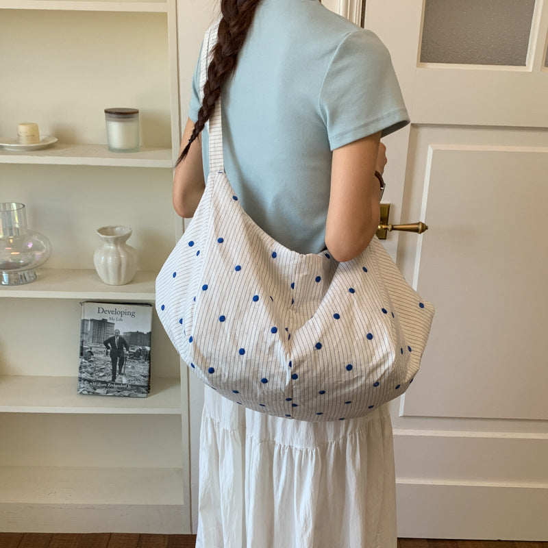 Genanvendelig Tote Taske Stribet Design 4